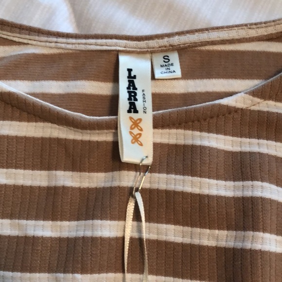 NWT LARA ribbed dolman top - Picture 2 of 6